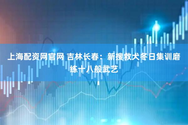 上海配资网官网 吉林长春：新搜救犬冬日集训磨练十八般武艺